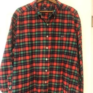 Vineyard Vine flannel XXL